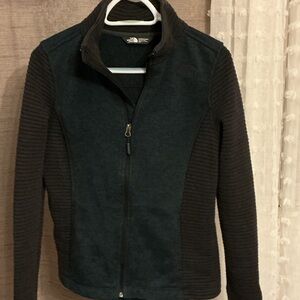 The North Face Black and Green Women's Jacket